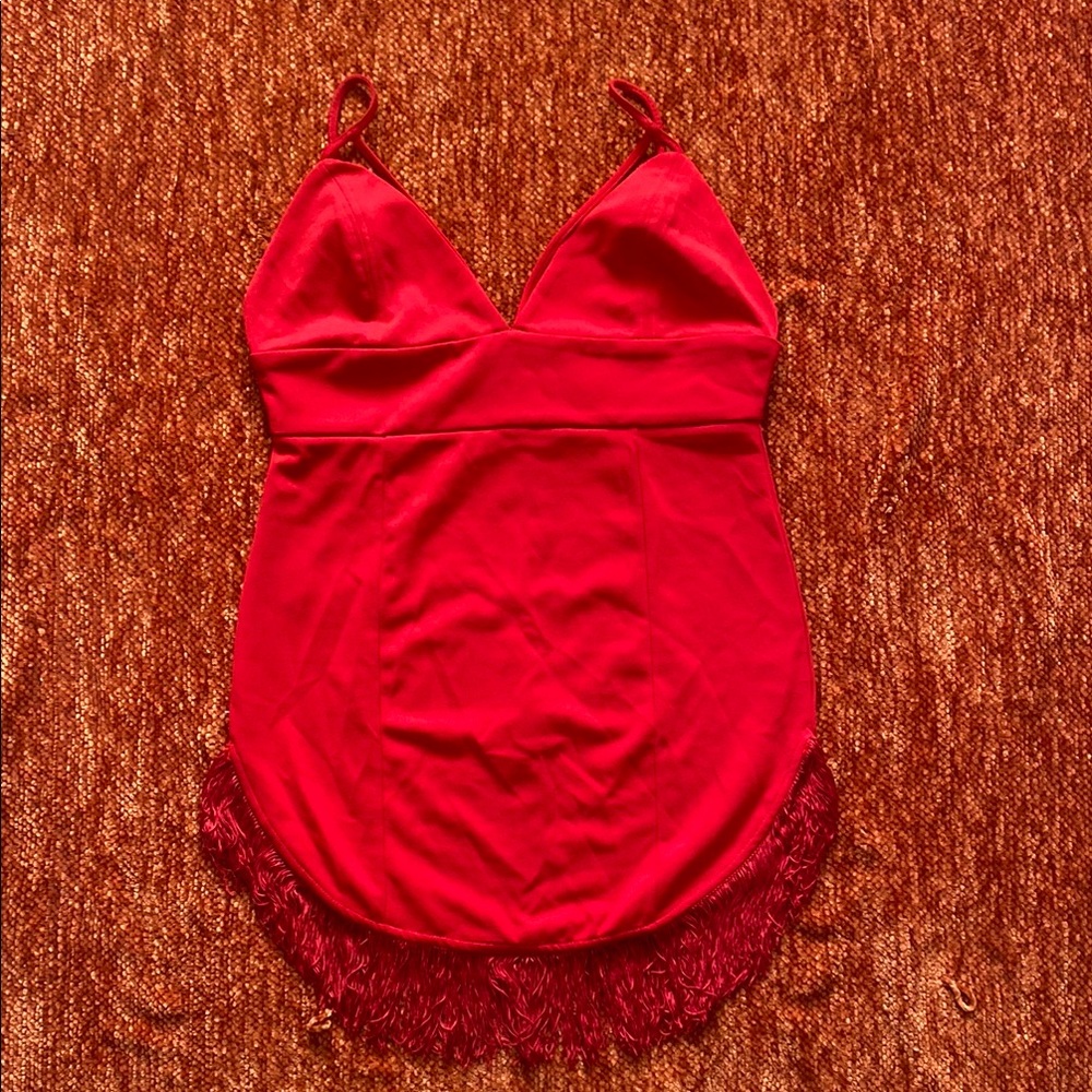 Red Retro Dress